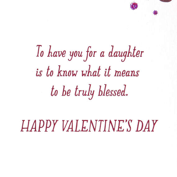 Truly Blessed Valentine's Day Card for Daughter, , large image number 3