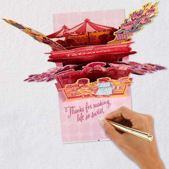 Thanks for Making Life So Sweet Pop-Up Mother's Day Card for Mom, , large image number 8