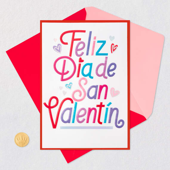 Love and Sweet Surprises Spanish-Language Valentine's Day Card, , large image number 5
