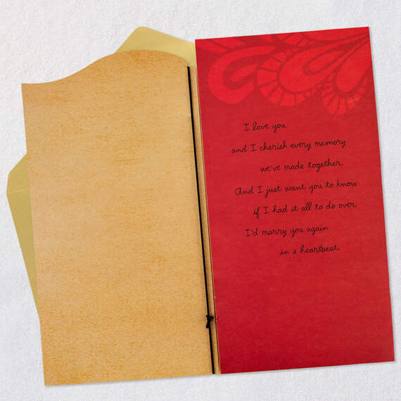 I Love and Cherish You Love Card for Husband, , large image number 3
