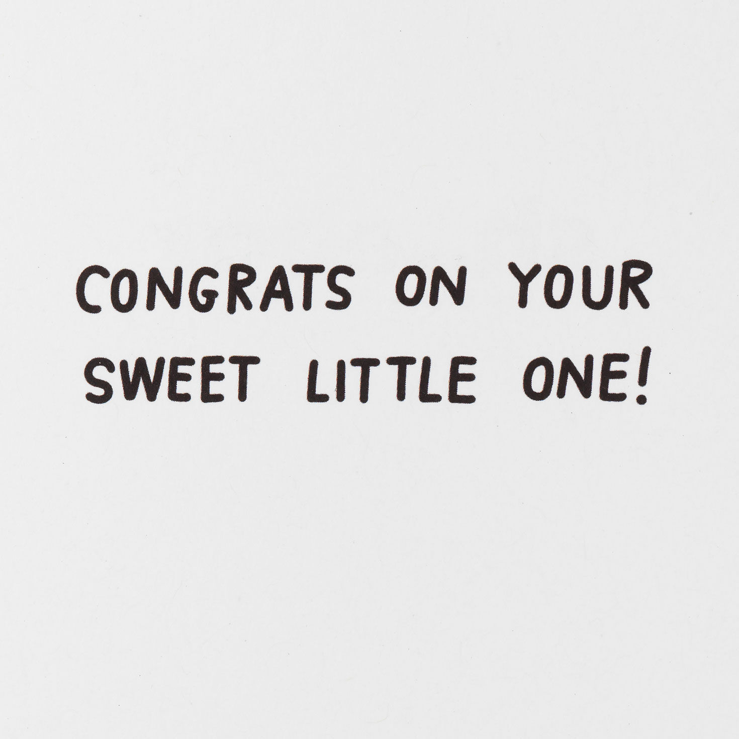 A "Hole" Lotta Cute Funny New Baby Card, , large image number 2