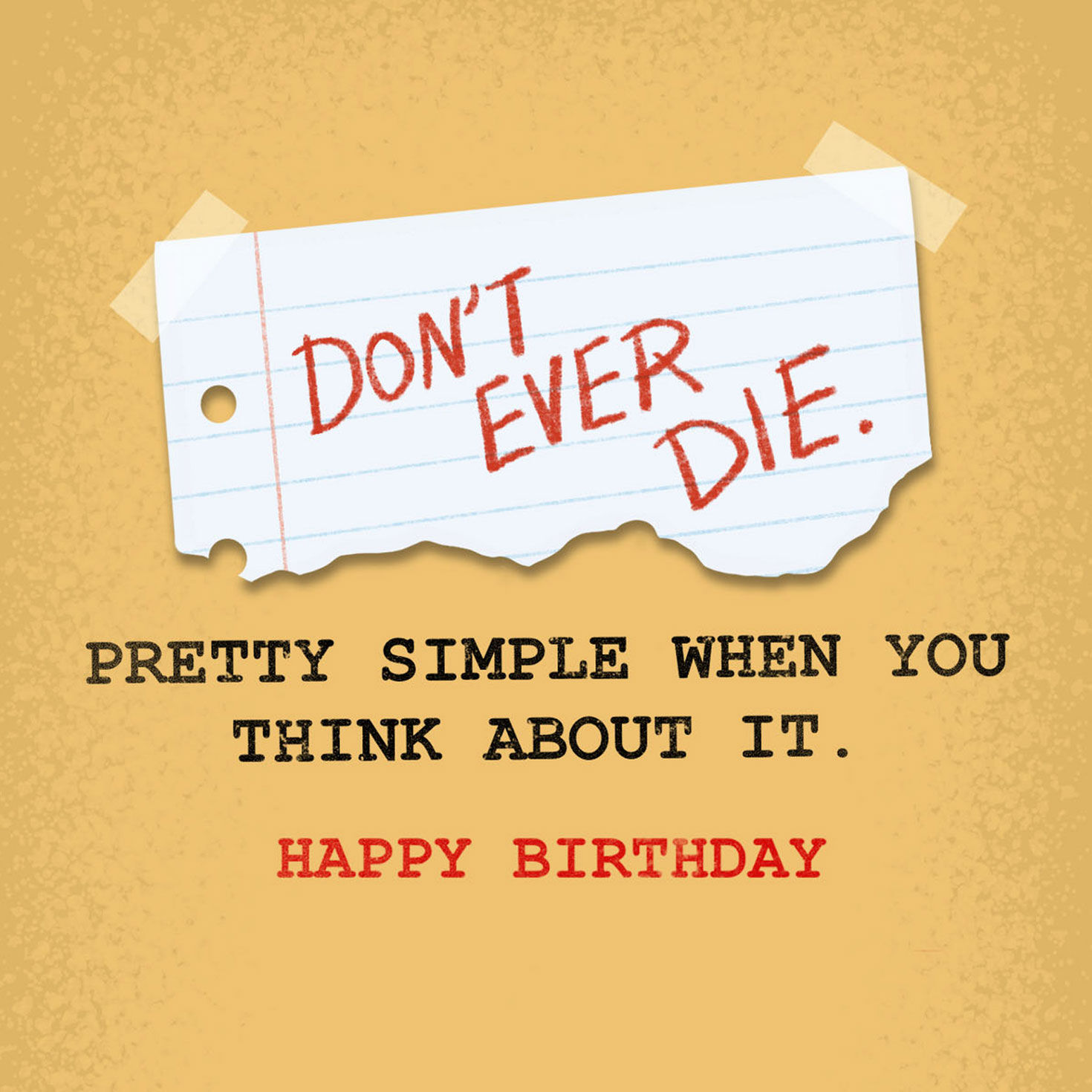 Top Secret Folder Funny Birthday Card, , large image number 2