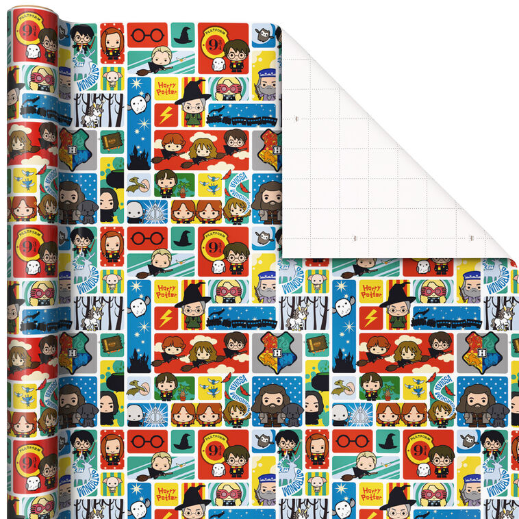 Harry Potter™ 3-Pack Assorted Wrapping Paper, 60 sq. ft. total, , large image number 6