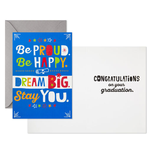 Dream Big, Stay You Graduation Cards, Pack of 10, 