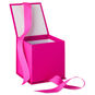 Solid Hot Pink Small Square Gift Box open image number 4