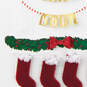 Mantel With Stockings French-Language Christmas Card, , large image number 4