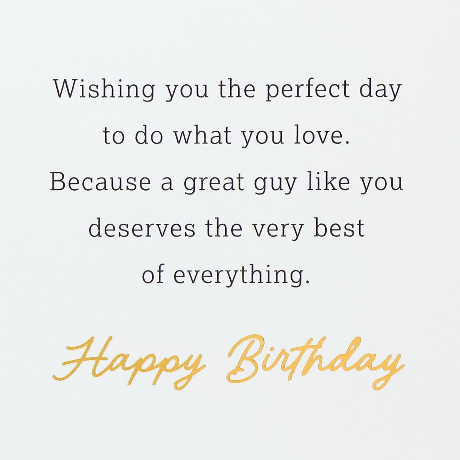 Faux Leather Bird and Greenery Son Birthday Card Sentiment image number 2