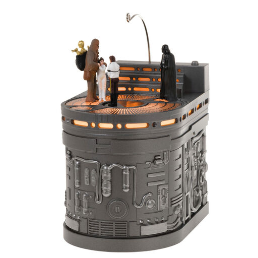 Star Wars: The Empire Strikes Back™ Into the Carbon-Freezing™ Chamber Ornament With Light, Sound and Motion, 