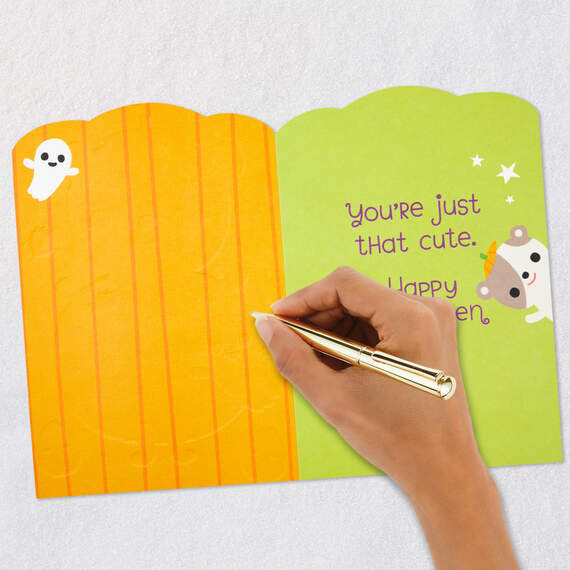 Any Costume Is Cute on You  Halloween Card for Kid, , large image number 6