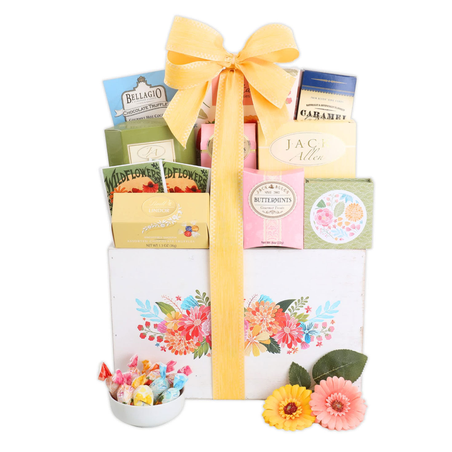 Full Bloom Sweet Treats Basket