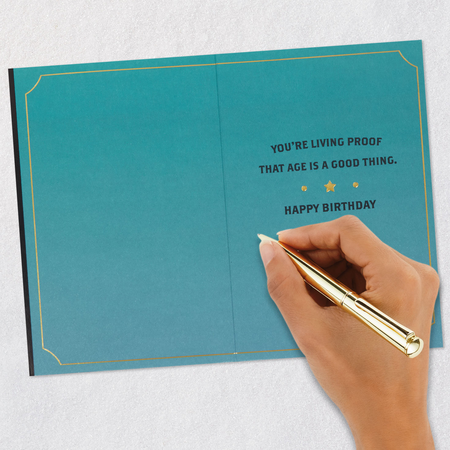 You're Living Proof Birthday Card, , large image number 6