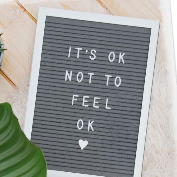 It's OK Not to Feel OK Encouragement Card, , large image number 4