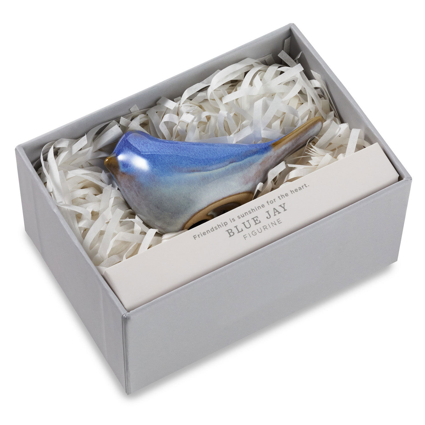 Blue Jay Ceramic Bird Figurine package image number 4
