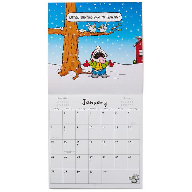 hallmark calendars 2018