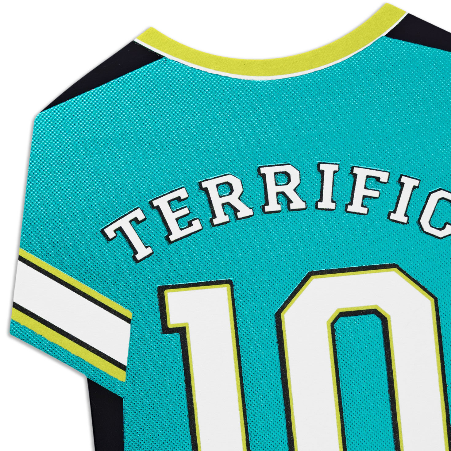 Terrific 10 Sports Jersey 10th Birthday Card Card Front Detail image number 4