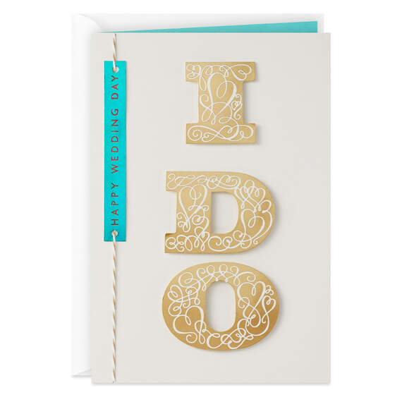 Happy Day Wedding Card, , large image number 1