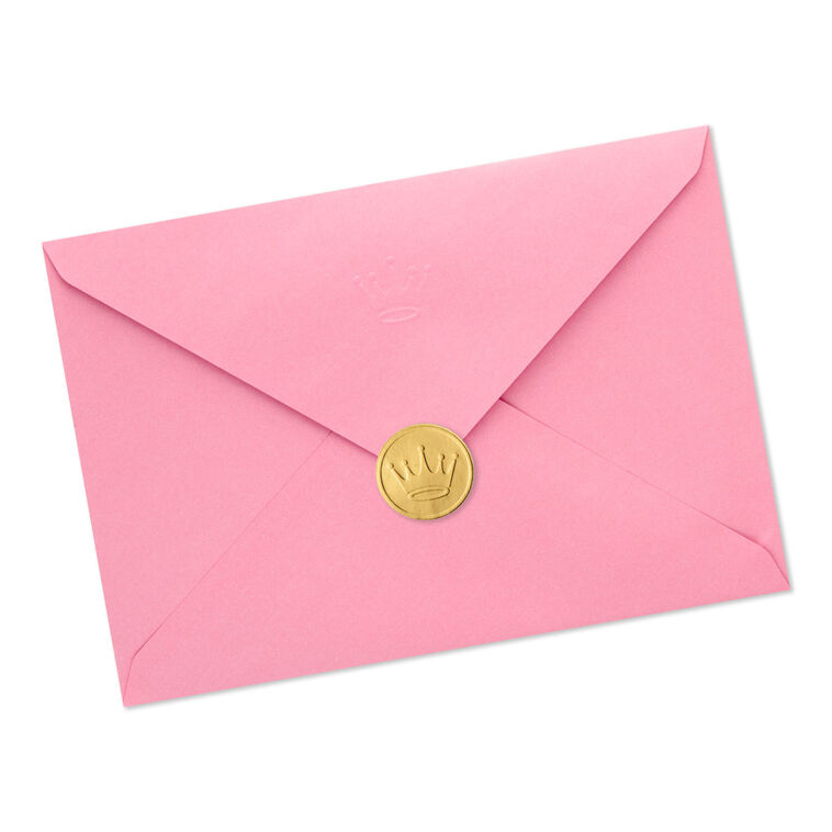 Kids Birthday Card With Sanrio Hello Kitty Stickers Envelope Back with Seal image number 8