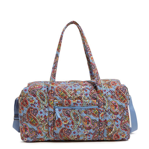 Vera Bradley Large Travel Duffel in Provence Paisley, 