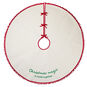 Canvas Christmas Tree Skirt With Handprint Paints Front image number 1