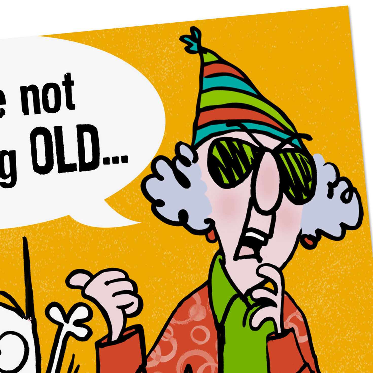 You're Not Getting Old Funny Birthday Card Card Front Detail image number 4