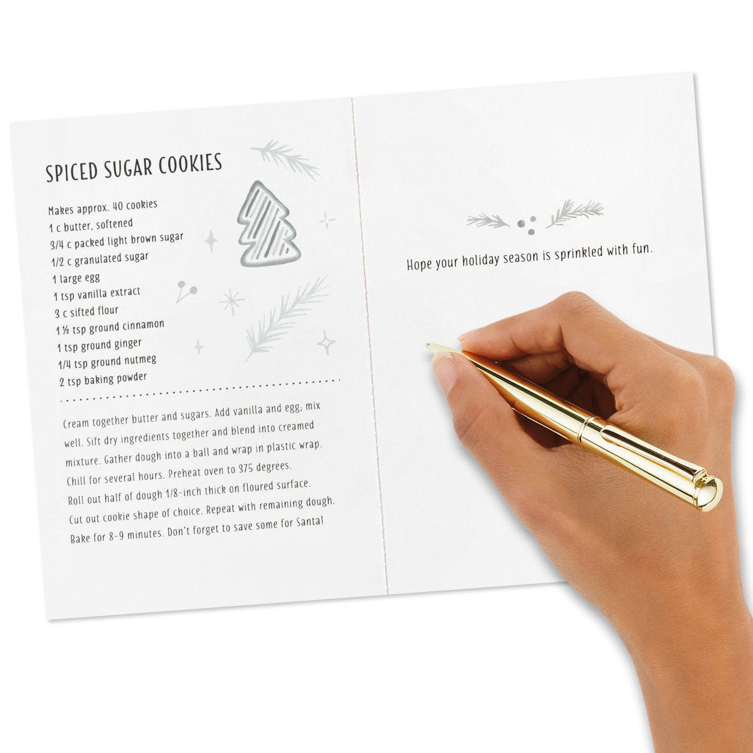 A Recipe for Holiday Fun Boxed Christmas Cards Assortment, Pack of 15, , large image number 7