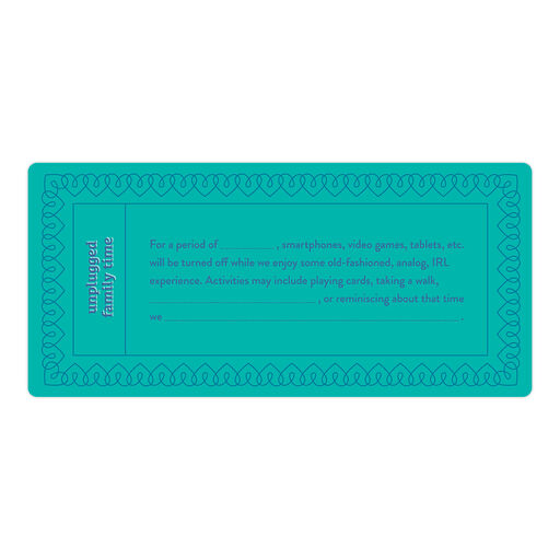 Knock Knock Fill-in-the-Blank Love Vouchers for Dad, 