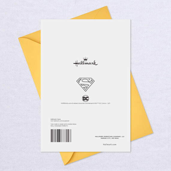 DC Comics™ Superman™ Anything Is Possible Birthday Card, , large image number 7