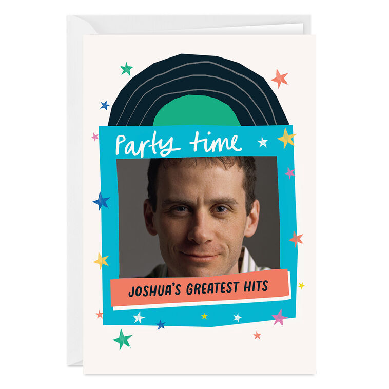 Party Time Custom Birthday Card