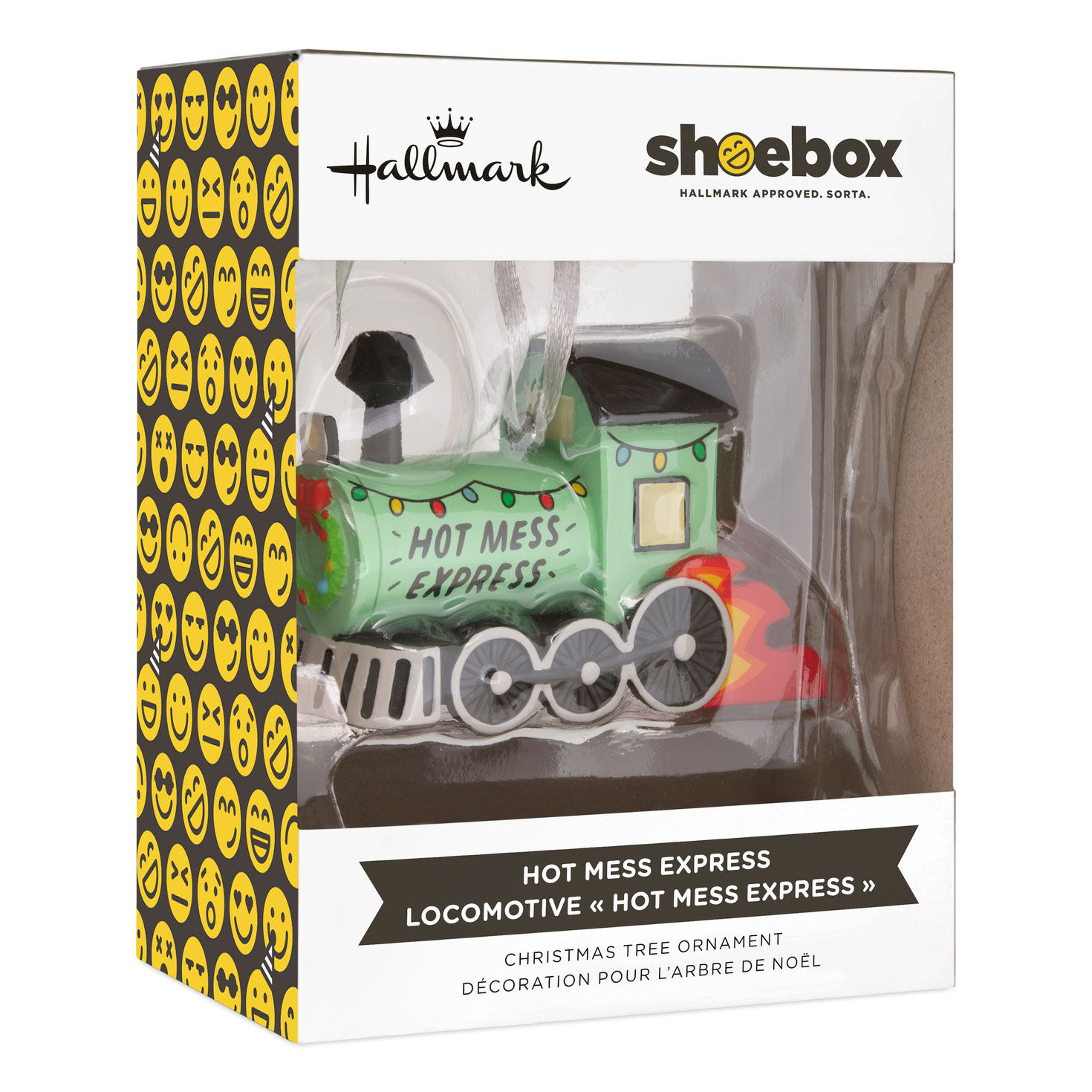 Hot Mess Train Engine Christmas Ornament  image number 7
