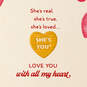 Mama, Love You With All My Heart Valentine's Day Card for Mom, , large image number 3