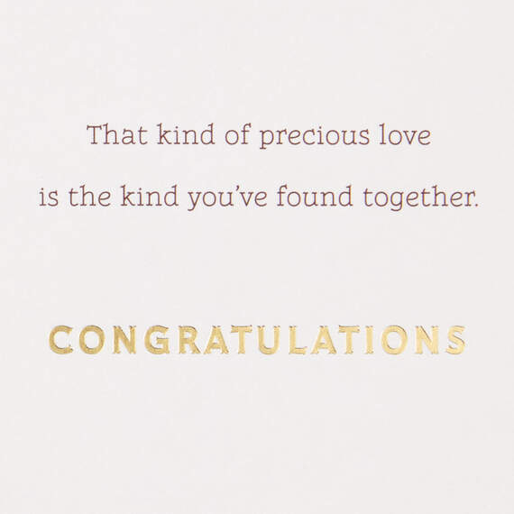 The Love You've Found Together Wedding Card, , large image number 3