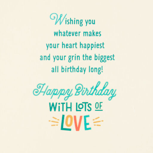 All Day Your Way Birthday Card for Grandson, 