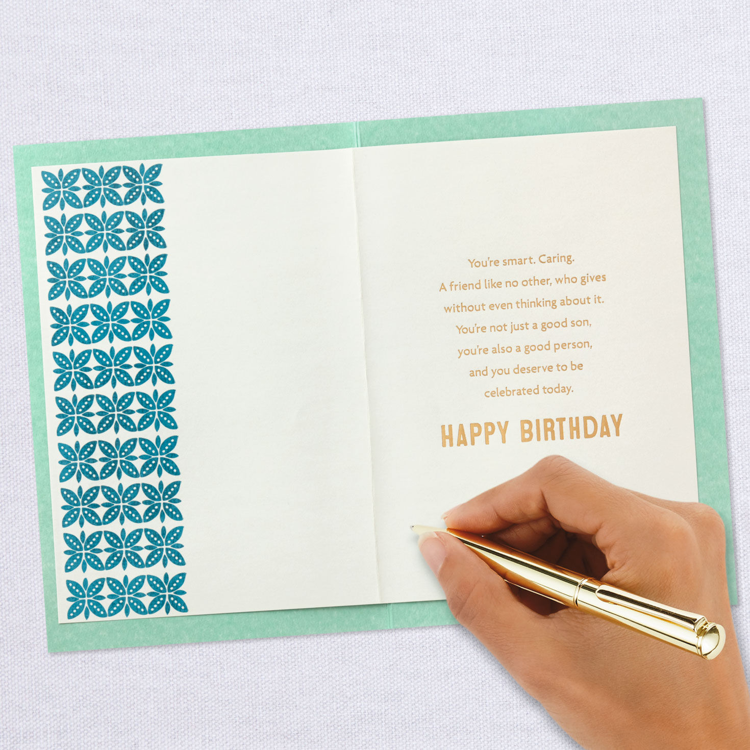 You're a Good Son and So Much More Birthday Card, , large image number 6