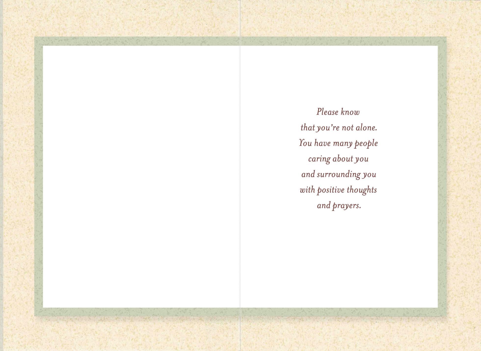 Difficult Illness Get Well Card