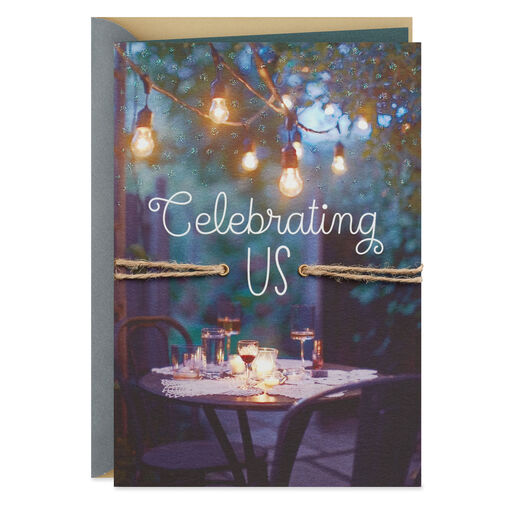 Celebrating Us Anniversary Card, 