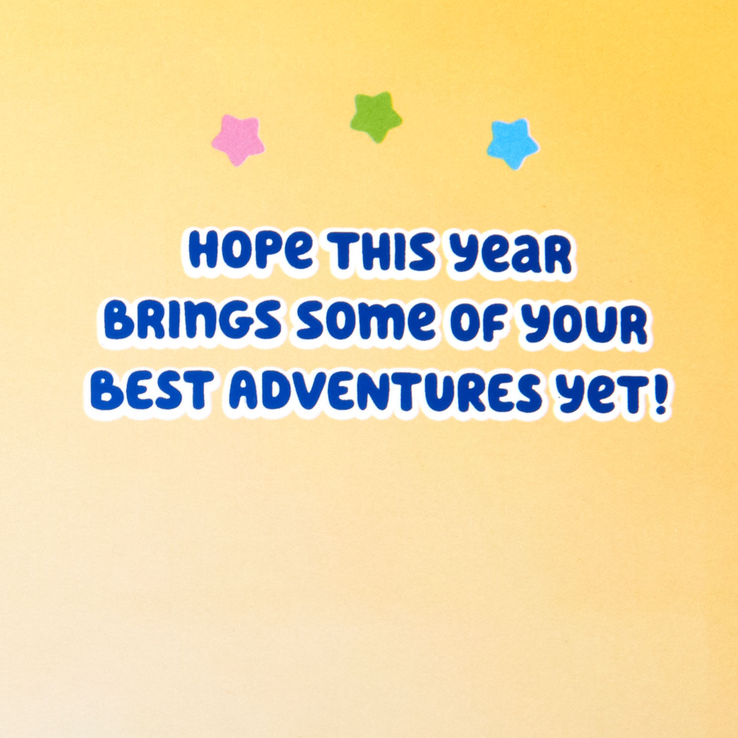 Bluey Birthday Card for Kids sentiment image number 2