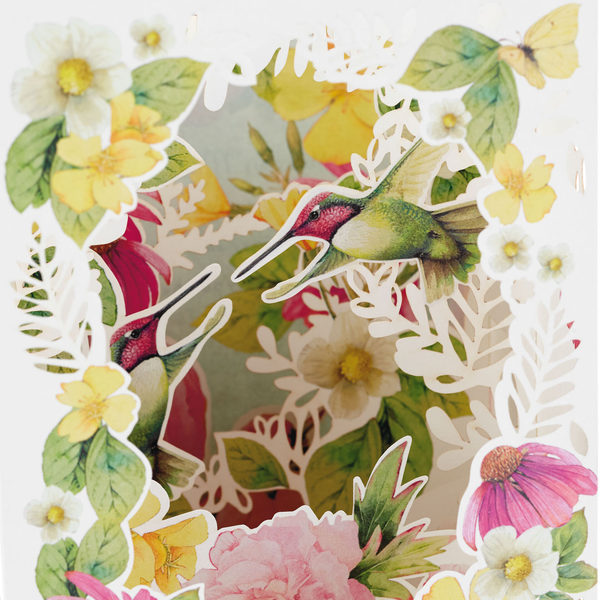 Happy Birthday Ladybugs Bees /& Flower Bouquet Marjolein Bastin Hallmark Card