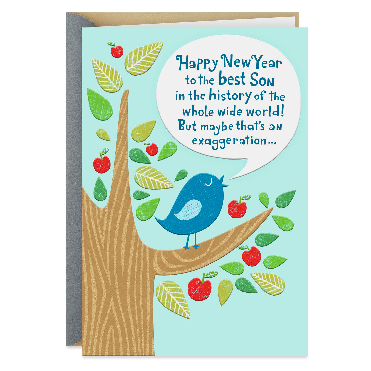 For the Best Son in the World Rosh Hashanah Card