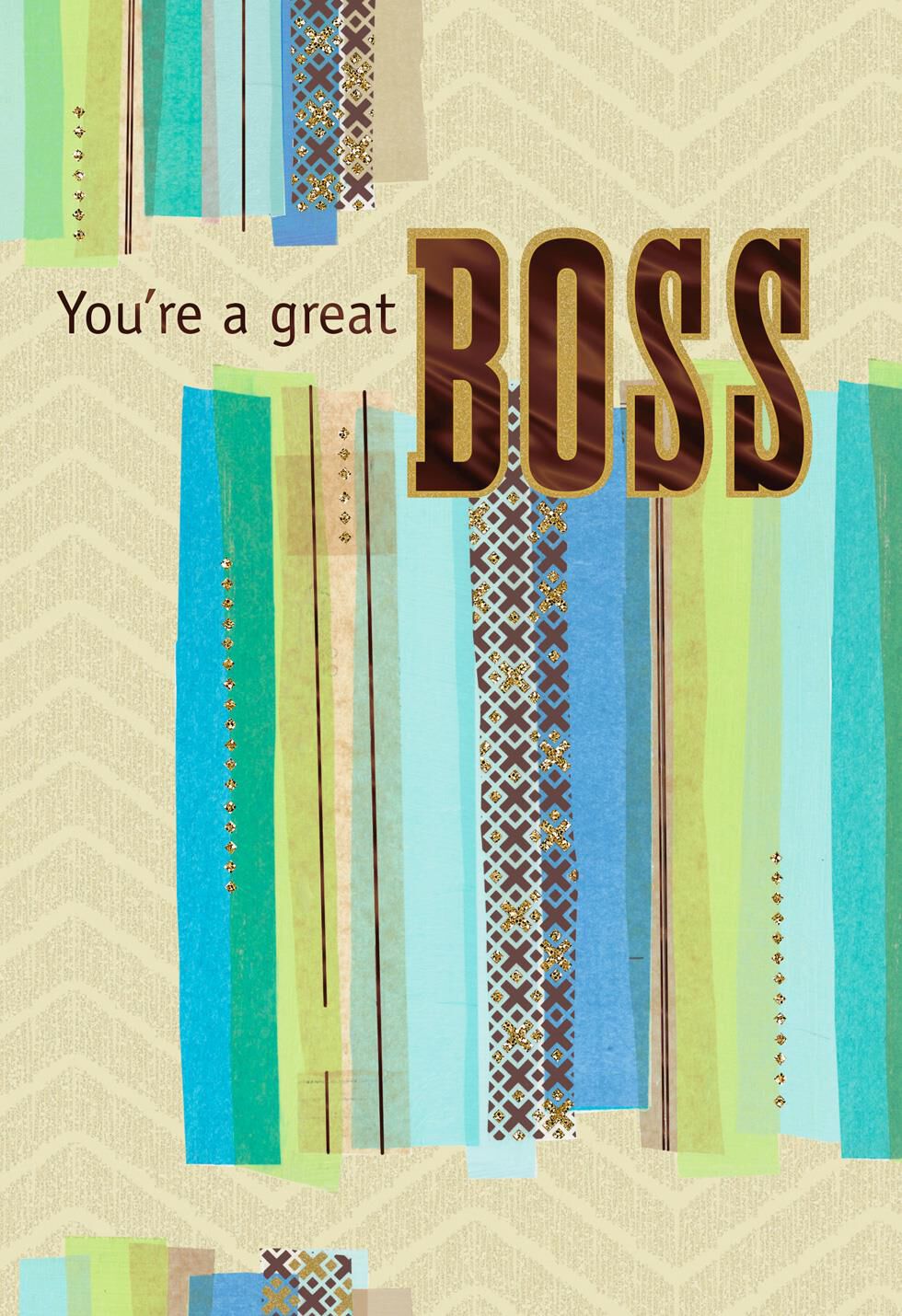 You Go the Extra Mile Boss's Day Card