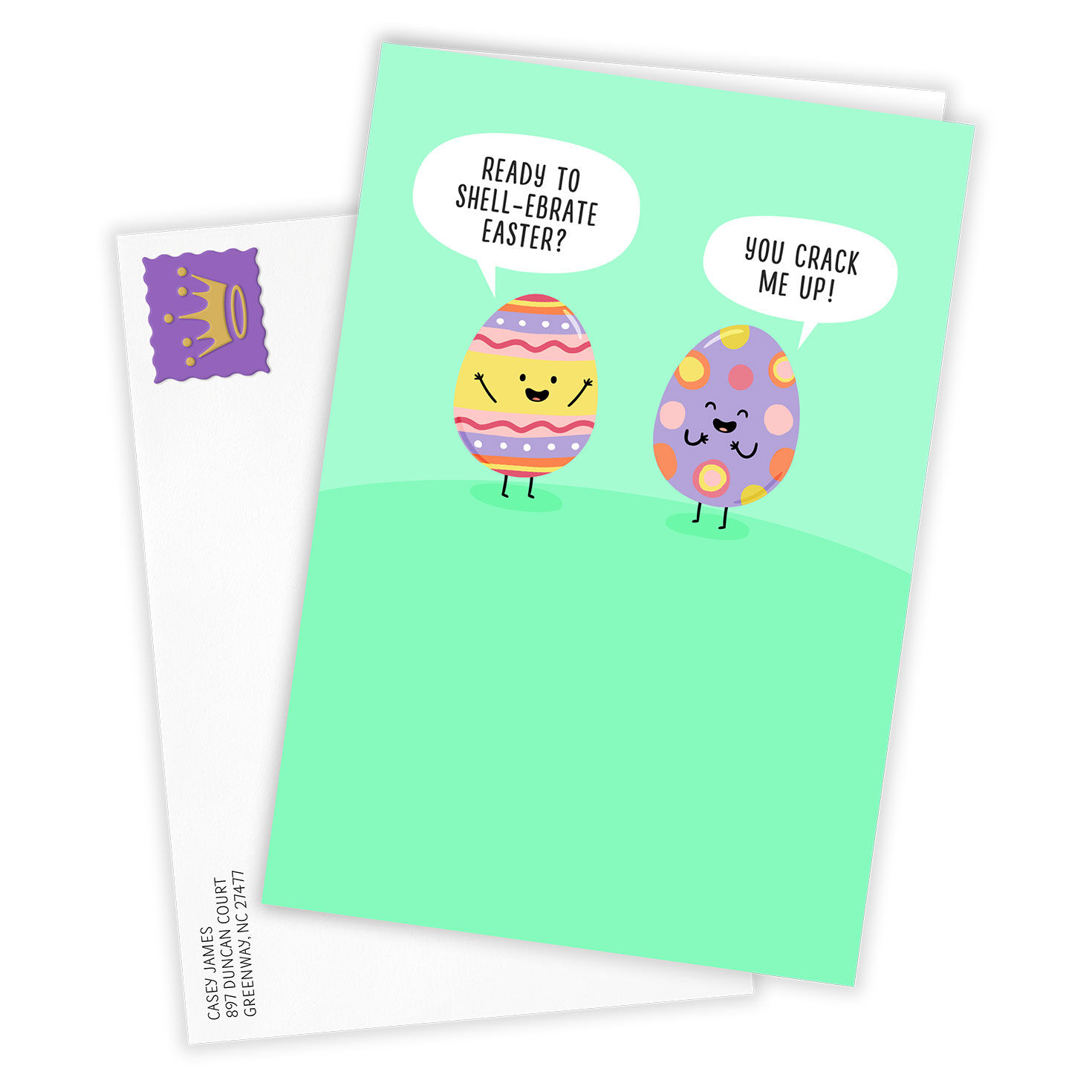 Joking Eggs Funny Custom Easter Card for only USD 4.99 | Hallmark
