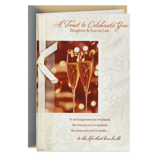 A Day To Remember Anniversary Card For Daughter And Son In Law Greeting Cards Hallmark