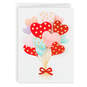 3.25" Mini Heart Balloons All the Happiness Card, , large image number 3