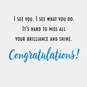 That's What I'm Talkin' About Congratulations Card, , large image number 2