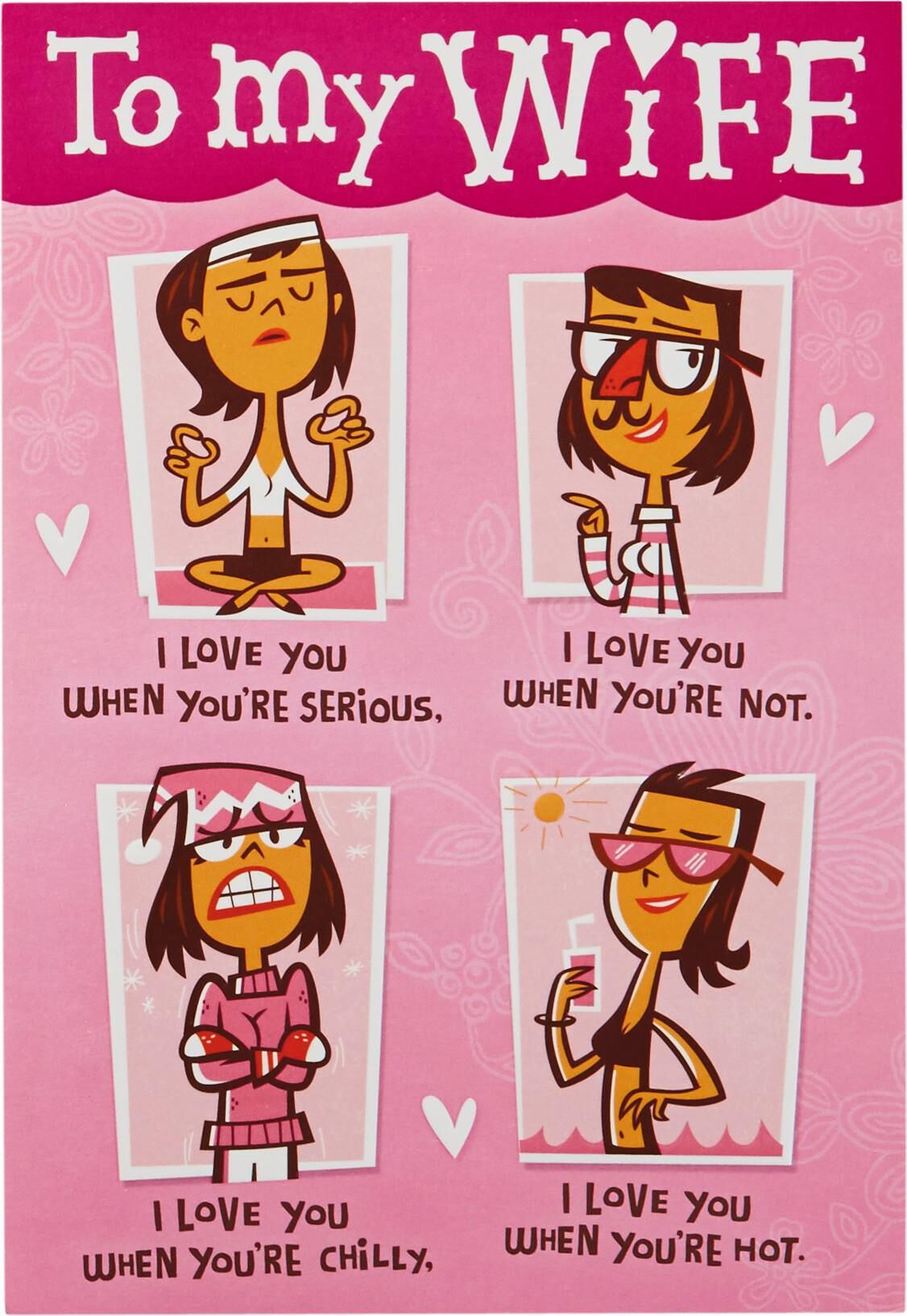 mothers day card from husband