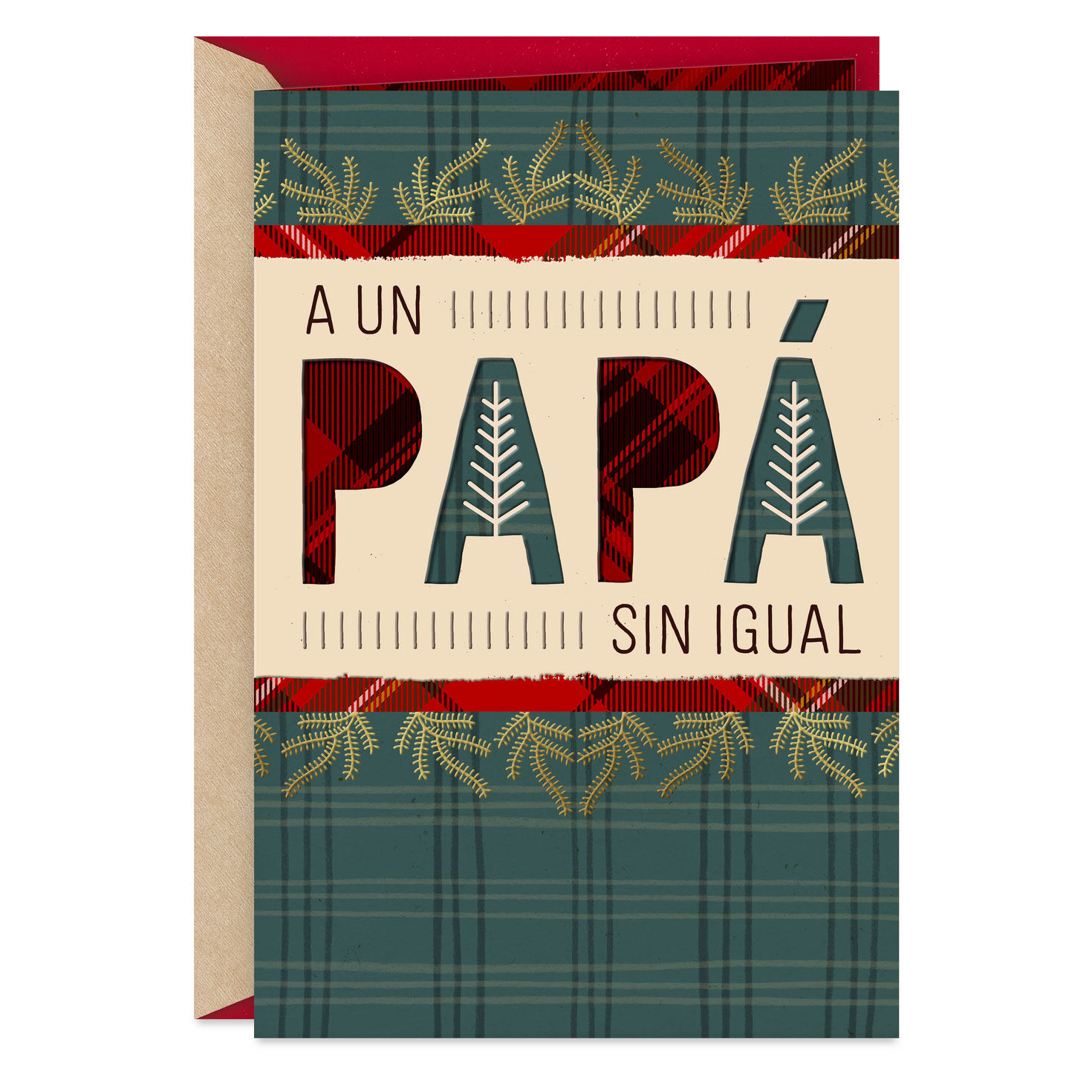 One Like No Other Spanish-Language Christmas Card for Papá