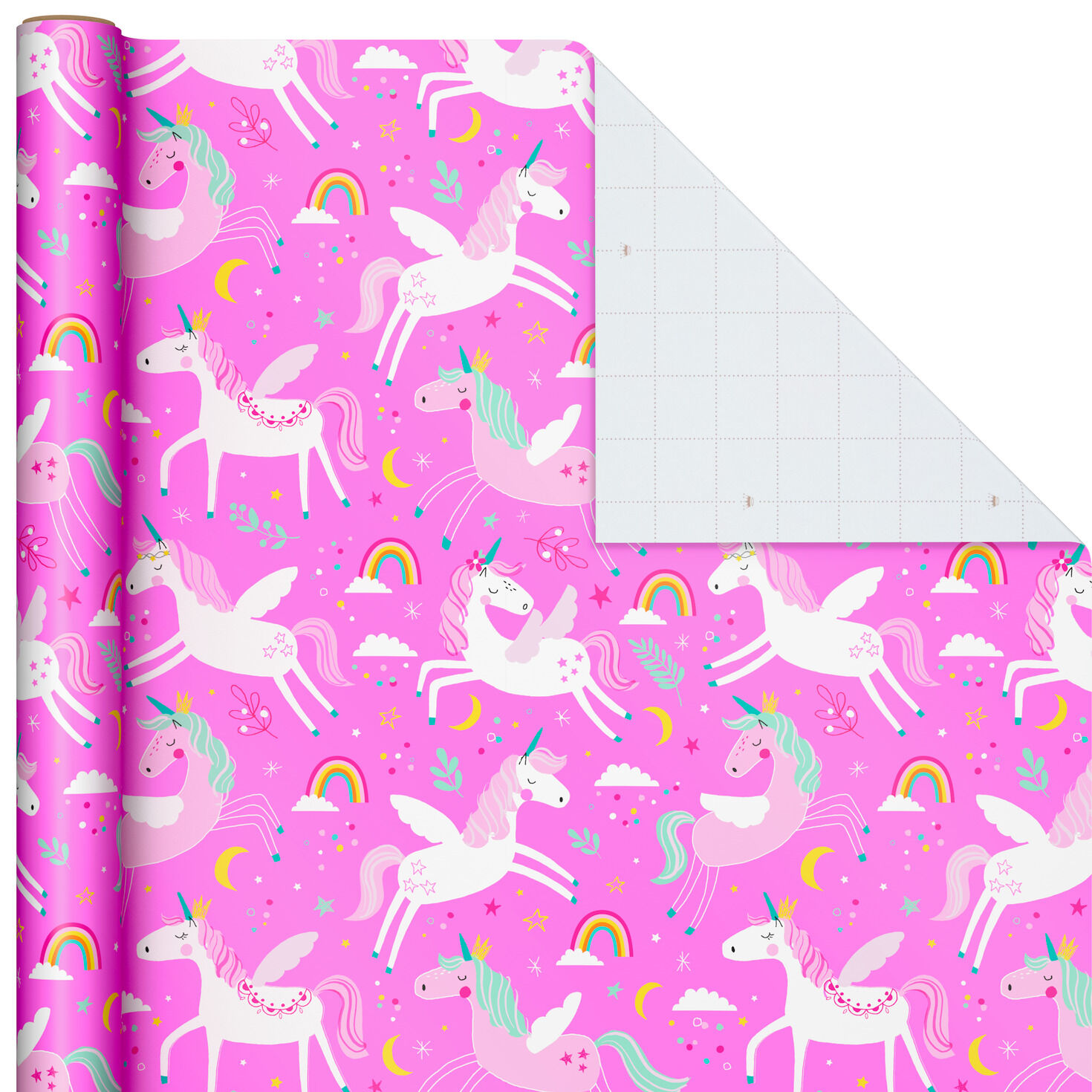 Lovely gift wrap 2 sheets and a free gift tag for a Baby Girl Gift Wrapping Paper