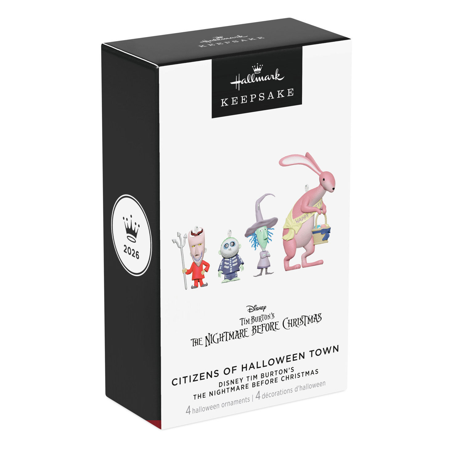 Nightmare Before Christmas Keepsake Ornaments Set Package Front image number 5