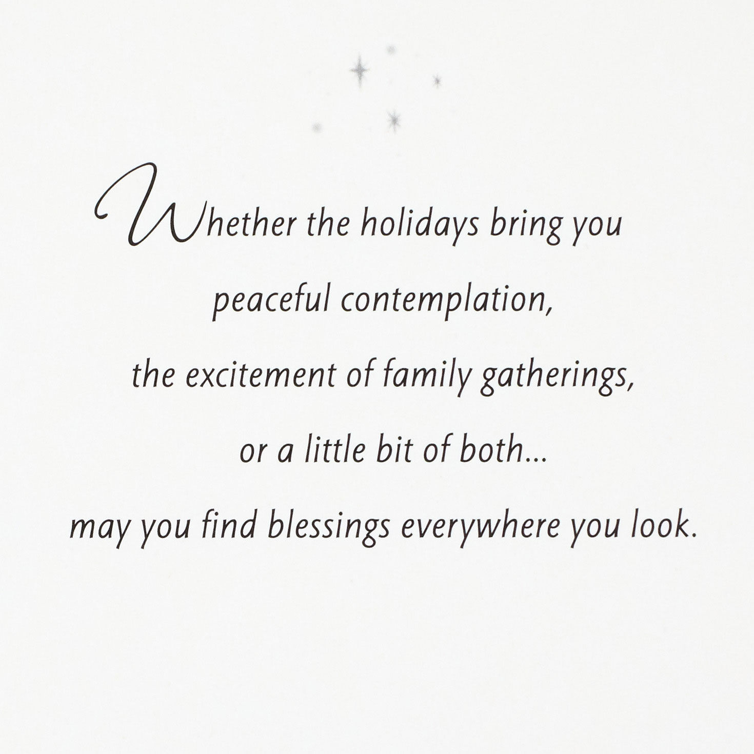 Snowy Pine Tree Blessings Everywhere Boxed Christmas Cards, Pack of 16, , large image number 4