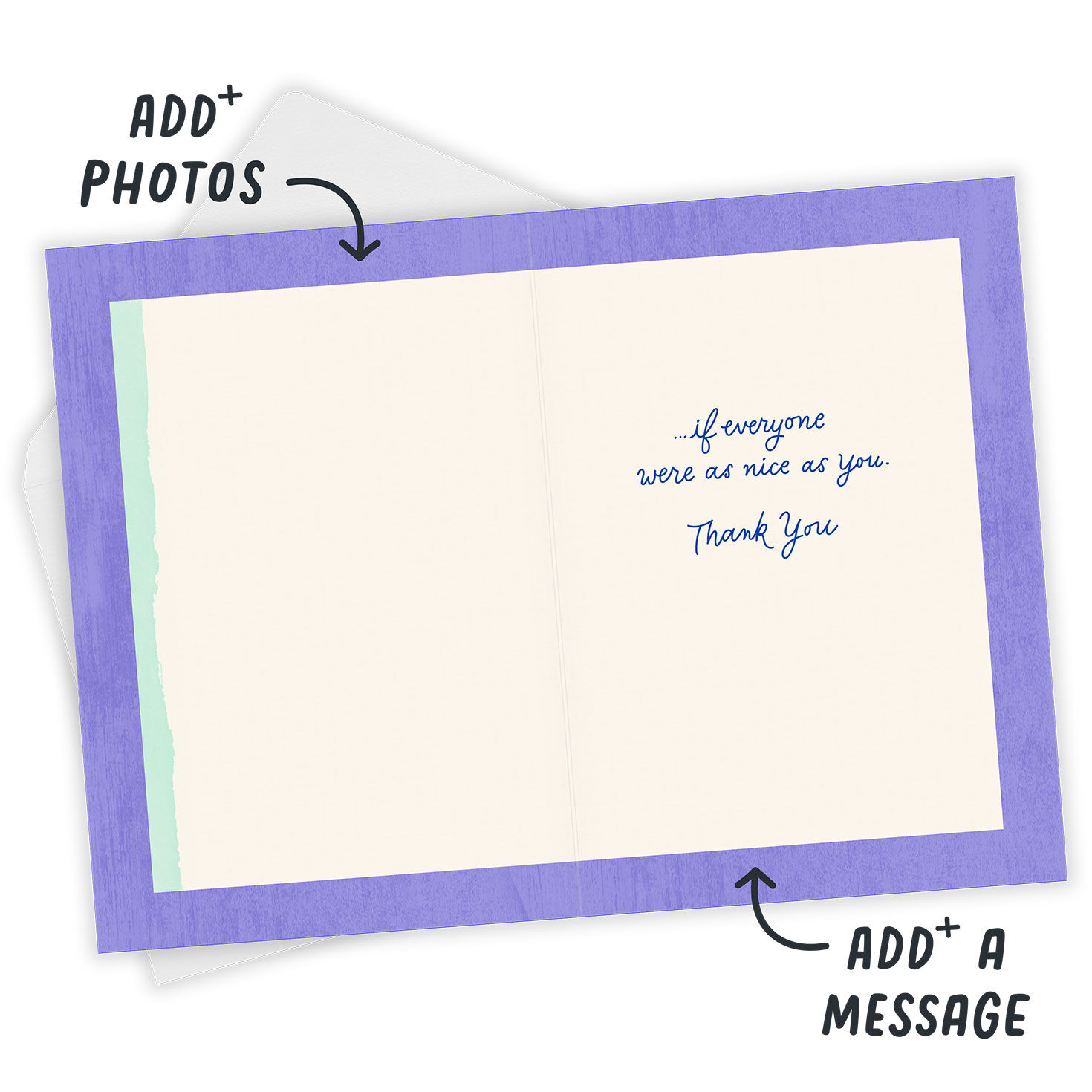 What a Wonderful World Custom Thank-You Card, , large image number 3