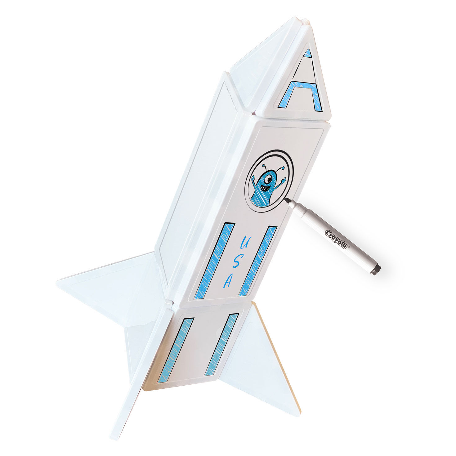 Crayola Doodle Magnetic Tiles Set, 14 pieces, , large image number 3